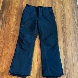 L.L.Bean Medium Black Snow/Ski Pants.